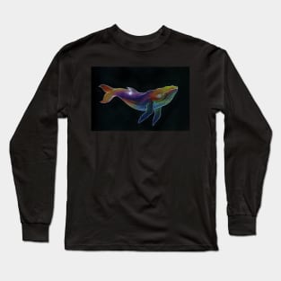 Galaxy Whale Long Sleeve T-Shirt